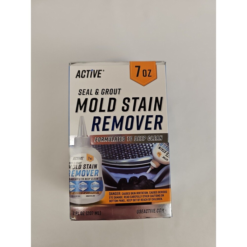 ACTIVE Mold Stain Remover 7 oz Seal Grout Caulk Cleaner Gel New Open Box